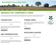 Tablet Screenshot of farm.broadclyst.org